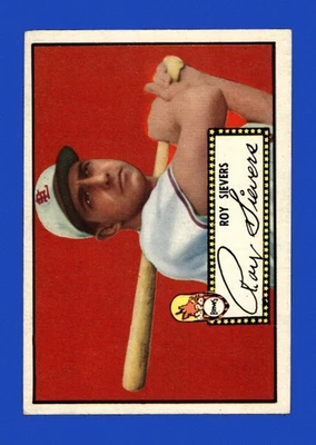 1952 Topps Set-Break # 64 Roy Sievers EX-EXMINT (black back) *GMCARDS* - Image 1 of 2