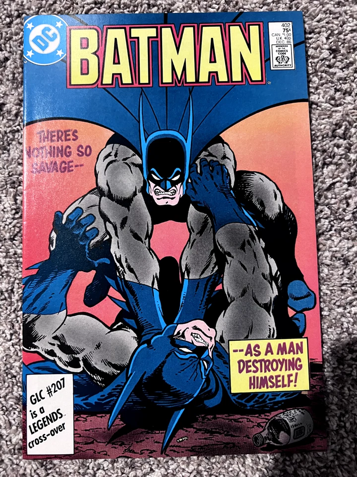 Batman #402 NM Nothing So Strange As A Man Destroying Himself - Image 1 of 1