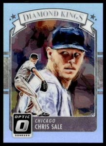 2016 Donruss Optic #6 Chris Sale Carolina Blue #/50 - Picture 1 of 2