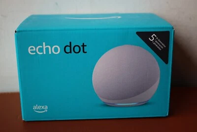 Amazon Echo Dot (5th Generation) Smart Speaker - Glacier White - Image 1 of 4