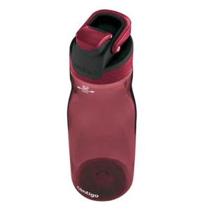 Contigo Auotseal Tritan Water/Drink Bottle 946ml Spiced Wine w/ Carry Handle - Picture 1 of 2