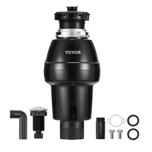 VEVOR Triturador de Residuos de Alimentos 3/4 HP 3930 RPM 185 x 185 x 395 mm - Imagen 1 de 12