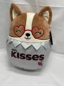 Squishmallow Hersheys Kisses Regina Corgi Dog Kellytoy 10 In - Picture 1 of 8