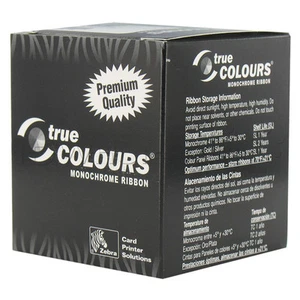 Zebra 800015-109 White Resin Ribbon - K - 1,000 prints - Photo 1/1