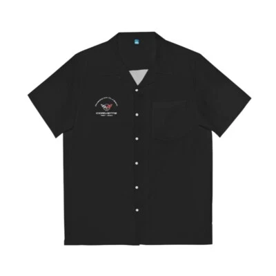 Camisa para hombre C5 Chevy Corvette hawaiana manga corta abotonada con bolsillo en el pecho Foto 1 de 4