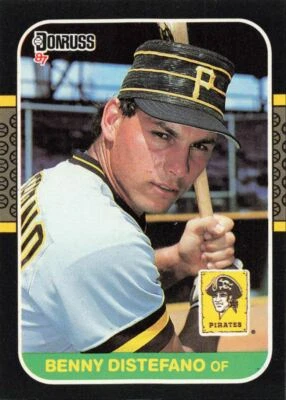 1987 Donruss Baseball Benny Distefano Pittsburgh Pirates #514 - Image 1 of 2