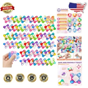 84 PCS Colorful Fidget Spinners - Ultimate Stress Relief Party Favors - Picture 1 of 9