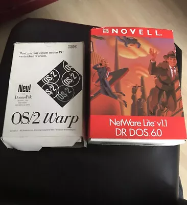 Novell NetWare Lite v1.1 DR DOS 6.0 - & OS2 Warp - Bild 1 von 4