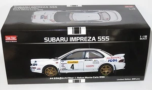 1/18 Subaru Impreza 555 IGOL Rallye Monte Carlo 1996 #4 B.Beguin - Imagen 1 de 2