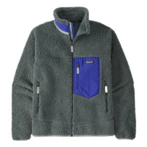 Patagonia Fleece Jacket Mens Size XXS Classic Retro-X Natural Full Zip Pockets - Picture 1 of 5