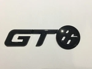 OEM Style Gloss Black GT Rear Badge Sticker for Toyota 86 GT - Picture 1 of 5