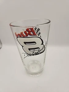   Nascar Dale Earnhardt Jr.  Budweiser  # 8 Beer Drinking Glasse 5 3/4 Inch Tall - Picture 1 of 8