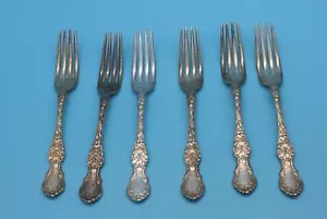 1835 R. Wallace Gabel Silberplatte (D) Gänseblümchen Muster 5 Stück - Bild 1 von 8