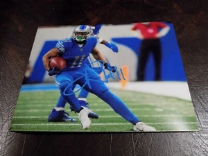 KALIF RAYMOND AUTOGRAPHED LIONS 8X10 PHOTO W/COA - Picture 1 of 1