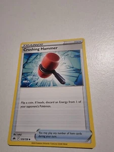 Crushing Hammer | 125/159 | SWSH: Crown Zenith | Pokemon TCG - Bild 1 von 2
