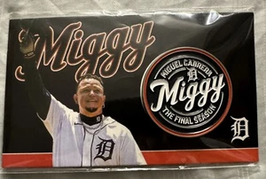 MIGUEL CABRERA Detroit Tigers SGA FINAL SEASON COIN 1901 Season Ticket Member - Picture 1 of 5
