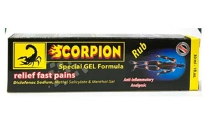Gel Scorpion sollievo dal dolore analgesico 30 ml/1 oz - Foto 1 di 4