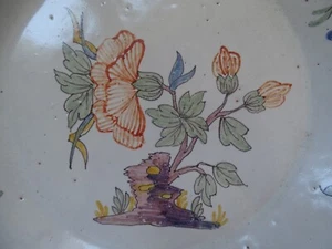 BELLE ASSIETTE EN FAIENCE DE SAMADET 18 EME - Picture 1 of 9