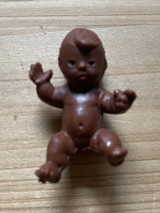 Vintage Mini Baby Doll Marked W Germany Rubber Dollhouse Miniature - Picture 1 of 6