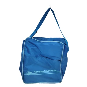 Vintage Newmans South Pacfic  Airline Travel Vacation Bag Pegasus Australia  T07 - Picture 1 of 6