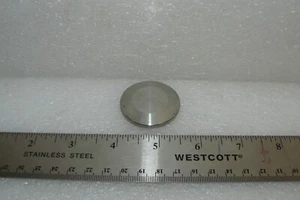 VACUUM FITTING STAINLESS STEEL BLANK BLIND FLANGE KF-25 NW25 - Picture 1 of 4