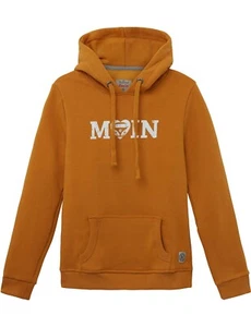 Damen Hoodie VW Bulli Kapuzen-Sweatshirt T1 Edition »MOIN« Gelb Weiß - Picture 1 of 2