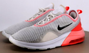 Nike Air Max Motion 2 Women's Running Shoes Size 8 White Flash Crimson A0352-108 - Picture 1 of 11
