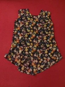 D-signed Women's Sleeveless Top Blouses Shirts Craft Floral - XL - Picture 1 of 4