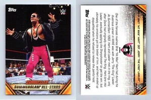 Bret Hart Def. Jerry Lawler #MSS-23 WWE SummerSlam 2019 Topps All-Stars Card - Picture 1 of 1