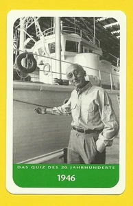 Jacques Cousteau Wissenschaft coole Sammelkarte aus Europa - Bild 1 von 1