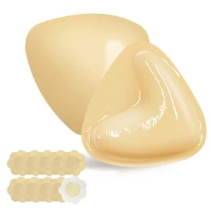 Double Sided Sticky Bra Inserts Breast Pads,Push-Up Inserts Reusable&Washable... - Picture 1 of 6