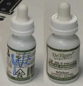 Jesse Ventura Signed THC Cannabis Marijuana Bottle BAS Beckett COA WWE Autograph - Picture 1 of 8