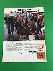 CAMEL CIGARETTES ORIGINAL VINTAGE 1 PAGE PRINT AD PRINTED ADVERTISEMENT CC14 - Picture 1 of 1