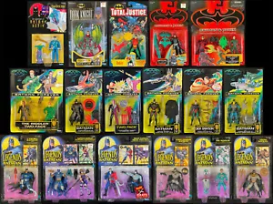VINTAGE 1994-1997 Hasbro/Kenner 5" Batman Action Figure Collezione (21 FIG) MOC - Foto 1 di 18