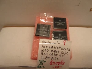MC68HC1P1E1FN MOTOROLA PLCC 8-Bit Microcontroller, NEW IN RAIL - Picture 1 of 1