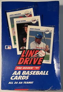 1991 Line Drive Pre-Rookie AA Baseball Cards Factory Sealed Box,(B17) - Picture 1 of 5