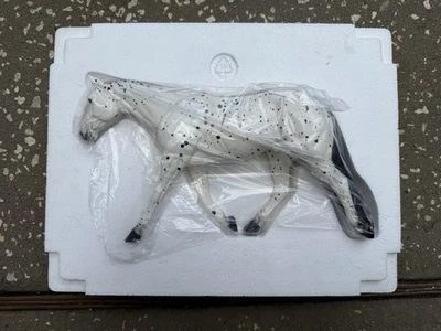 RARE New Black Horse Ranch Resin Glossy Leopard Appaloosa Show Hunter BHR - Image 1 of 3