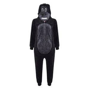 Kids A2Z Onesie One Piece Soft Fluffy Gorilla Halloween World Book Day Costume - Picture 1 of 9