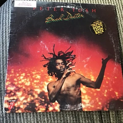 PETER TOSH BUSH DOCTOR 1978 LP OOP ROLLING STONES PRINT VINTAGE VINYL 9TRX - Image 1 of 4