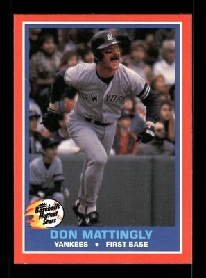 1987 Fleer Baseball's Hottest Stars #27 - Don Mattingly - Image 1 of 2
