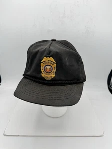 Vintage Railroad CSX Transportation Police SnapBack Cap - Picture 1 of 16