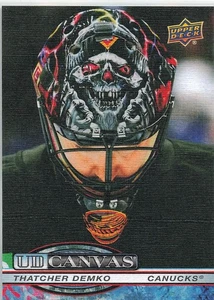 2025-26 Upper Deck Series 1  UD CANVAS  Thatcher Demko  #C-15 - Picture 1 of 2