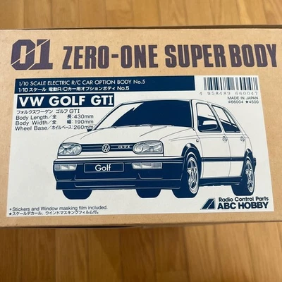 Oldtimer ABCHOBBY ABC Hobby 1/10 Volkswagen Golf GTI Option Karosserie Golf 3 - Bild 1 von 4