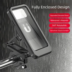 Magnetic Mount Motorcycle Phone Holder Waterproof Phone Holder  Motorcycle - Photo 1 sur 12