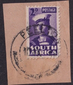 SÜDAFRIKA POSTSTEMPEL / STEMPEL "PEELTON" 1946 - Bild 1 von 1