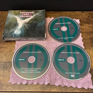 Emerson Lake & Palmer Deluxe Edition Digipak 2 CD + DVD Audio 2012 TESTED - Picture 1 of 7