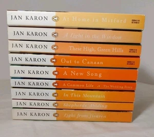 Mitford Years Series Books 1-8 & Final Book Jan Karon Paperback Lot Of 9 - Picture 1 of 8