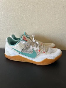 Nike Zoom Kobe 11 XI EM Summer White / Teal /Crimson Size 12 # 836183-103 - Picture 1 of 9