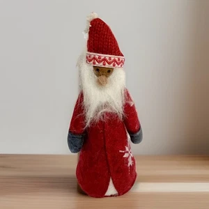 Tela Papá Noel con Copo de Nieve Bordado Árbol de Navidad Adorno Rojo - Wondershop™ - Imagen 1 de 4