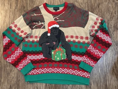 Suéter Blizzard Bay Feo Navidad Gruñón Gorila Vacaciones Para Hombres Talla XL Foto 1 de 4